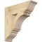 Ekena Millwork Imperial Traditional Rough Sawn Bracket, Douglas Fir, 6"W x 22"D x 22"H BKT06X22X22IMP01RDF - alternate 1
